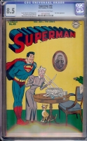 Superman #43 CGC 8.5 ow/w