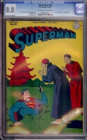 Superman #45 CGC 8.0 ow/w