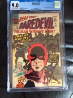 Daredevil #9 CGC 9.0 ow/w