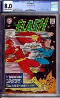 Flash #175 CGC 8.0 ow/w