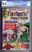Fantastic Four Annual #1 CGC 8.5 w