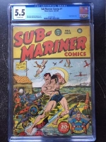 Sub-Mariner Comics #7 CGC 5.5 ow