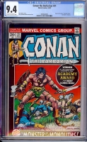 Conan The Barbarian #21 CGC 9.4 ow/w