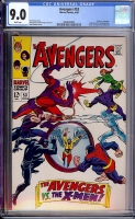 Avengers #53 CGC 9.0 w