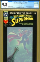 Adventures of Superman #500 CGC 9.8 w