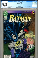 Batman #496 CGC 9.8 w