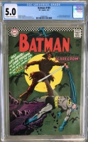 Batman #189 CGC 5.0 ow/w