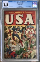 USA Comics #17 CGC 2.5 ow