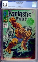 Fantastic Four #79 CGC 5.5 ow/w