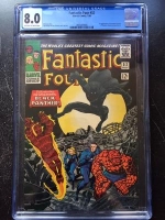 Fantastic Four #52 CGC 8.0 ow/w