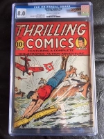 Thrilling Comics #18 CGC 8.0 ow/w