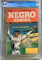 Negro Heroes #2 CGC 6.0 ow/w