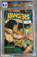 Rangers Comics #34 CGC 8.5 ow Rockford