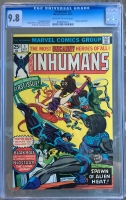 Inhumans #1 CGC 9.8 ow/w