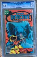 Detective Comics #474 CGC 9.8 w