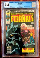 Eternals #1 CGC 9.4 w U.K. Edition