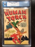 Human Torch #35 CGC 5.0 cr/ow