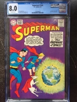 Superman #144 CGC 8.0 ow