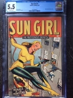 Sun Girl #1 CGC 5.5 ow