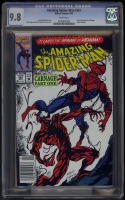 Amazing Spider-Man #361 CGC 9.8 w Newsstand Edition