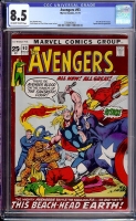 Avengers #93 CGC 8.5 ow/w