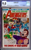 Avengers #98 CGC 9.0 ow