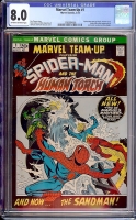 Marvel Team-Up #1 CGC 8.0 ow/w