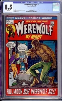 Werewolf By Night #1 CGC 8.5 w