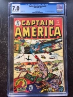 Captain America Comics #36 CGC 7.0 ow/w