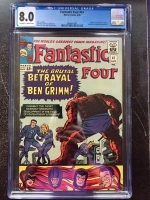 Fantastic Four #41 CGC 8.0 ow/w