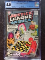 Justice League of America #1 CGC 4.0 ow