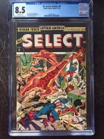 All Select Comics #8 CGC 8.5 ow