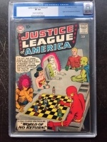 Justice League of America #1 CGC 8.0 cr/w