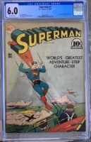 Superman #7 CGC 6.0 ow