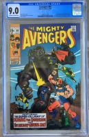 Avengers #69 CGC 9.0 ow/w