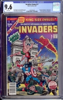 Invaders Annual #1 CGC 9.6 w