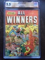 All Winners Comics #7 CGC 5.5 ow/w The Promise Collection