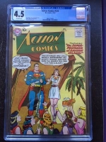 Action Comics #235 CGC 4.5 ow