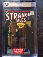 Strange Tales #57 CGC 7.5 ow/w Circle 8