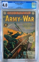 Our Army at War #5 CGC 4.0 cr/ow