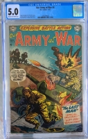Our Army at War #4 CGC 5.0 cr/ow