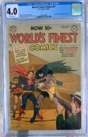 World's Finest Comics #71 CGC 4.0 ow
