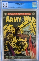 Our Army at War #15 CGC 5.0 cr/ow