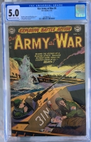 Our Army at War #6 CGC 5.0 cr/ow