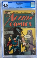 Action Comics #77 CGC 4.5 ow/w