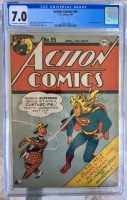Action Comics #95 CGC 7.0 ow/w
