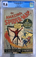 Amazing Spider-Man #1 CGC 9.6 ow/w Golden Record Reprint