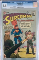 Superman #122 CGC 5.5 ow/w
