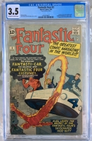 Fantastic Four #3 CGC 3.5 ow/w