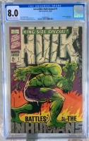 Incredible Hulk Annual #1 CGC 8.0 ow/w